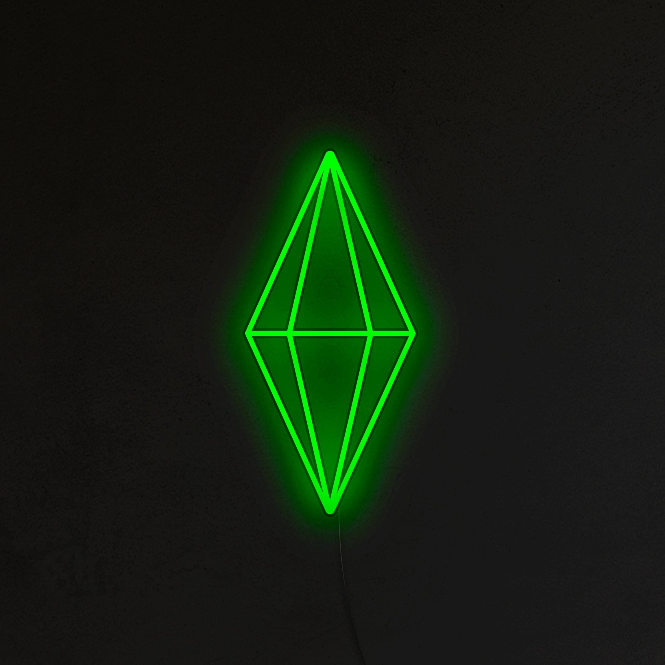 Znaczek Sims Neon LED