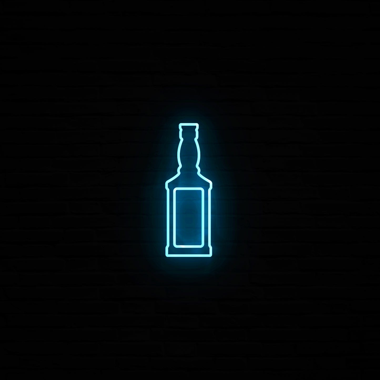 Butelka Whisky Neon LED