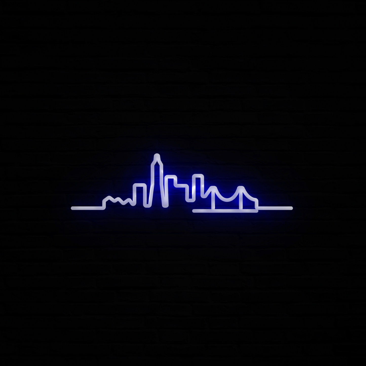 Panorama Miasta Neon LED