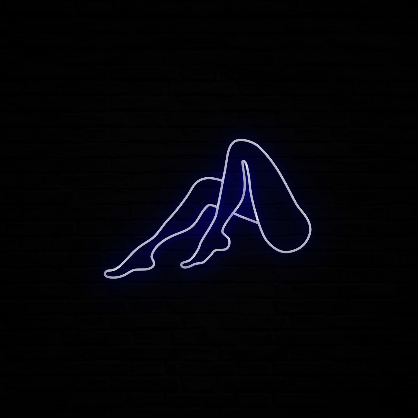 Nogi Kobiety Neon LED
