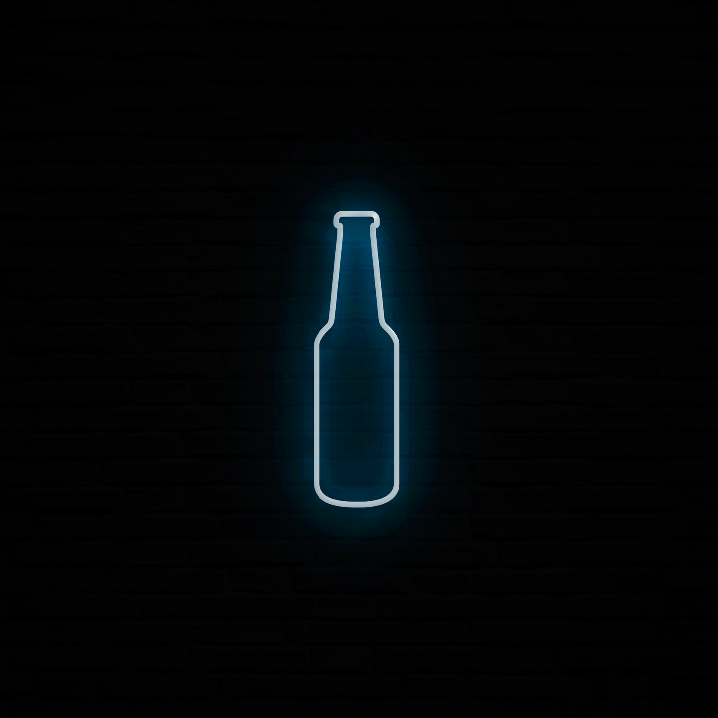 Butelka piwa Neon LED