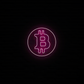 Bitcoin Neon LED